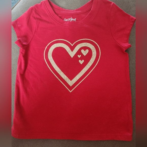 Cat & Jack Girls Tee - Size 3T - Picture 1 of 3